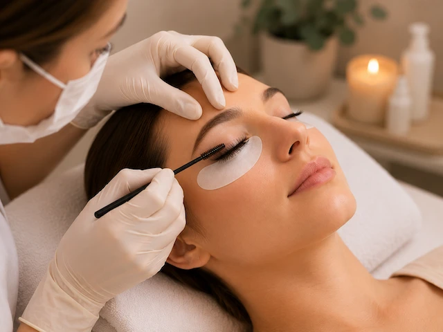 Farbowanie rzęs + botox odżywczy