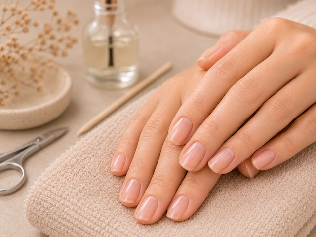 Laminacja paznokci + manicure