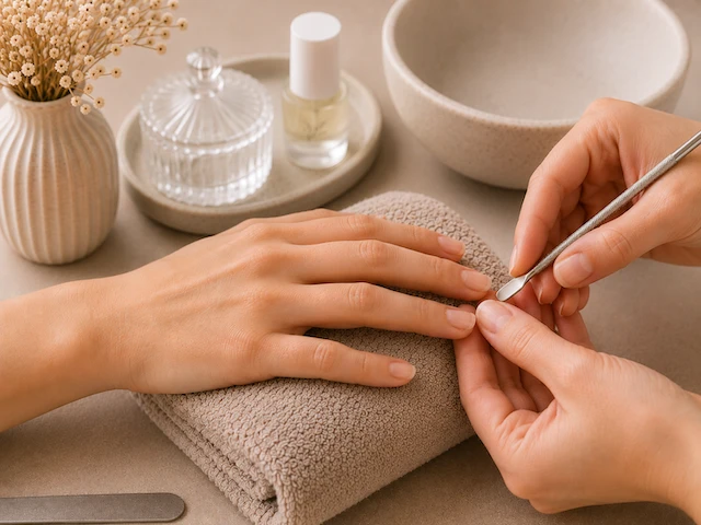 Usunięcie żelu + manicure